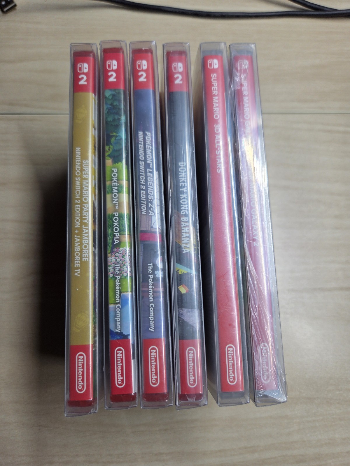 Nintendo Switch 2 Game Lot with Pokemon Pokopia Legends ZA Donkey Kong & More