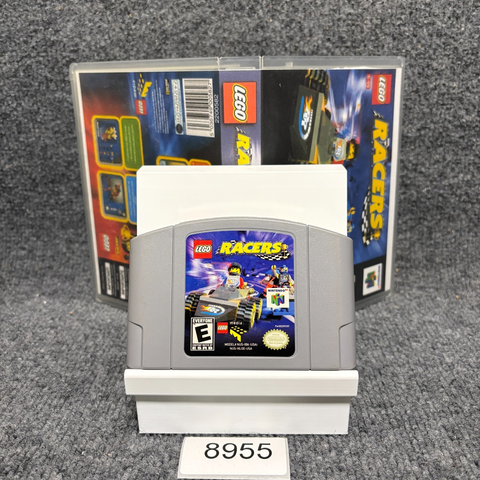 LEGO Racers Nintendo 64 Cartridge & Case Tested Works