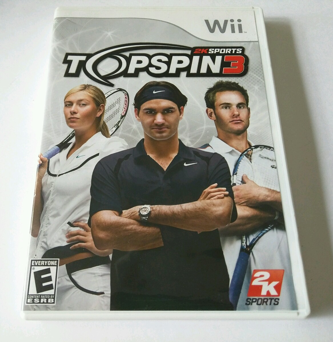 Top Spin 3 (Nintendo Wii, 2008) **COMPLETE** EMBARK ON THE ROAD TO GLORY