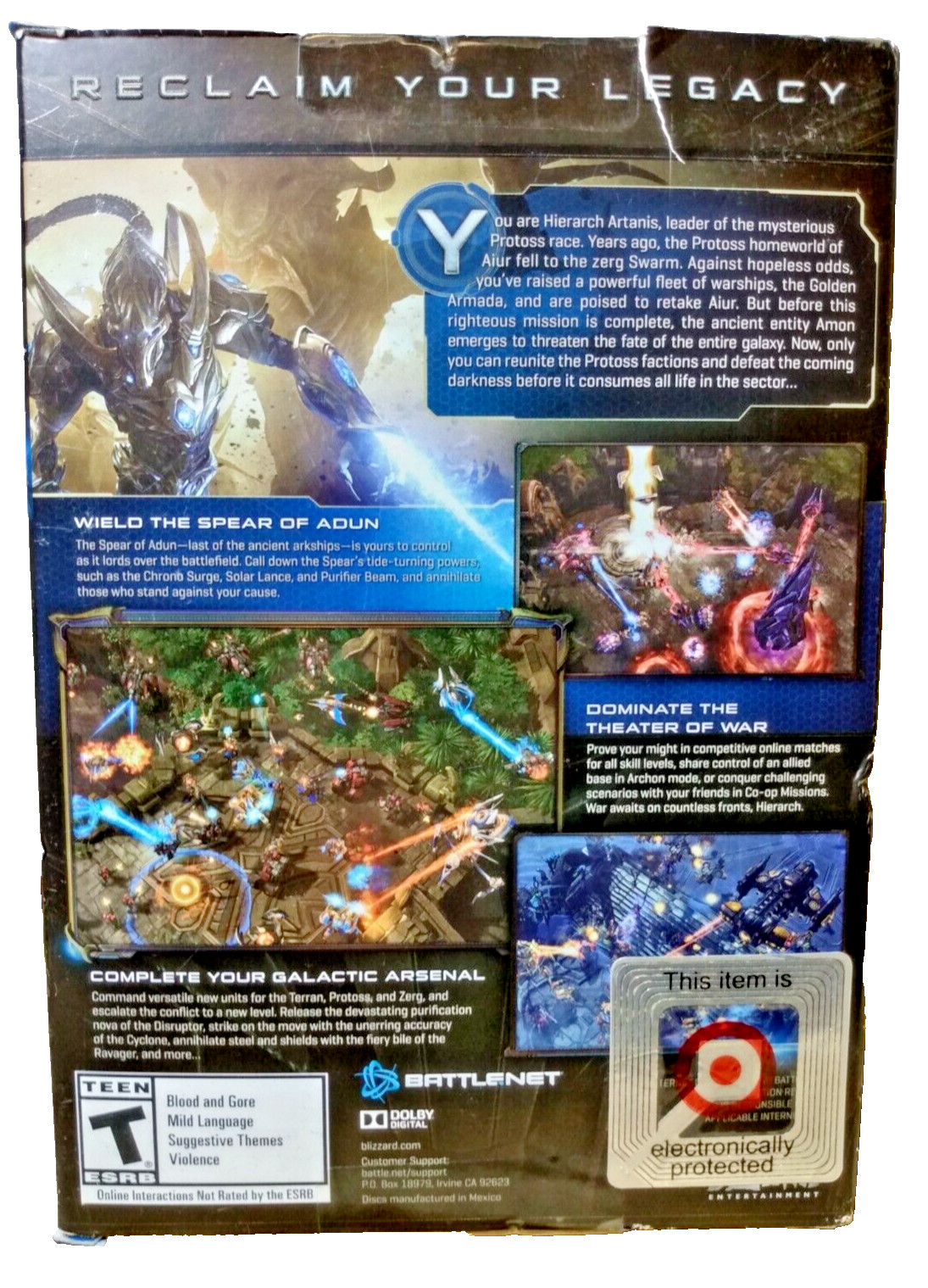 Activision Starcraft II:Legacy of the Void,Activision Blizzard, Windows/Mac 2015