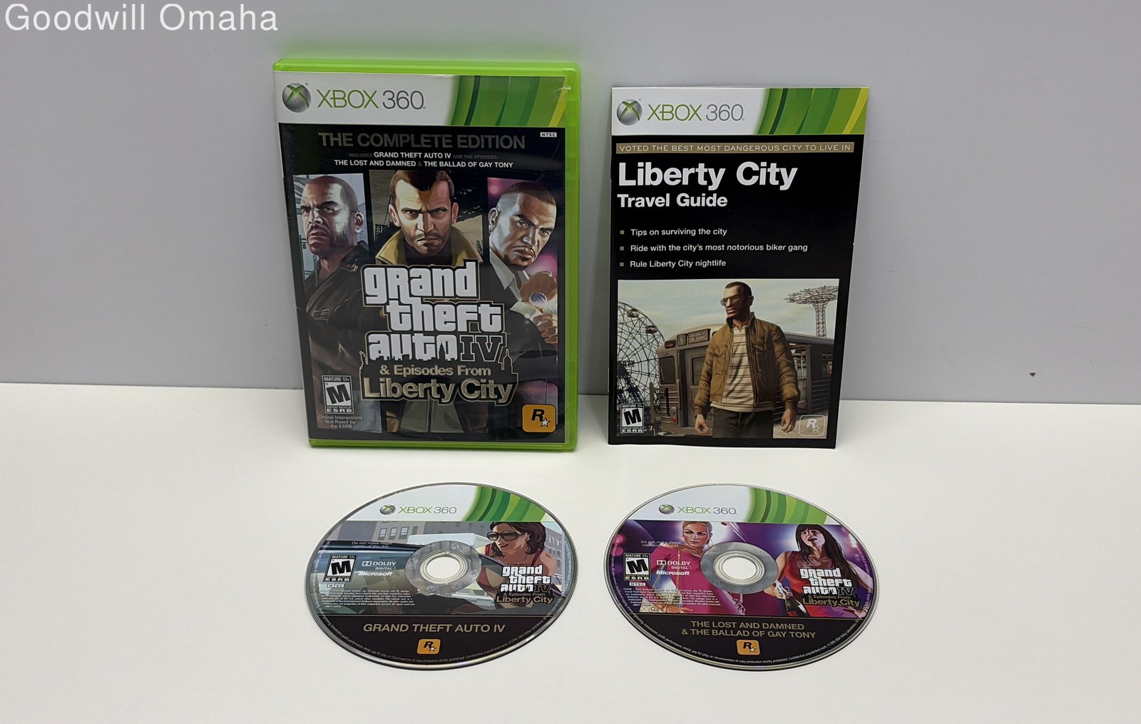 Microsoft Xbox 360 – Grand Theft Auto IV: The Complete Edition + Case – Tested