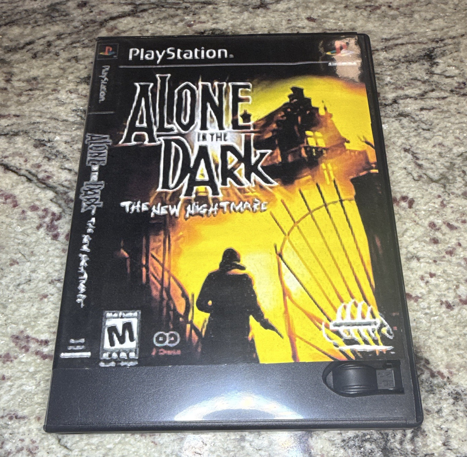 Infogrames Alone in the Dark: The New Nightmare PS1 M-Mature NTSC-U/C Manual