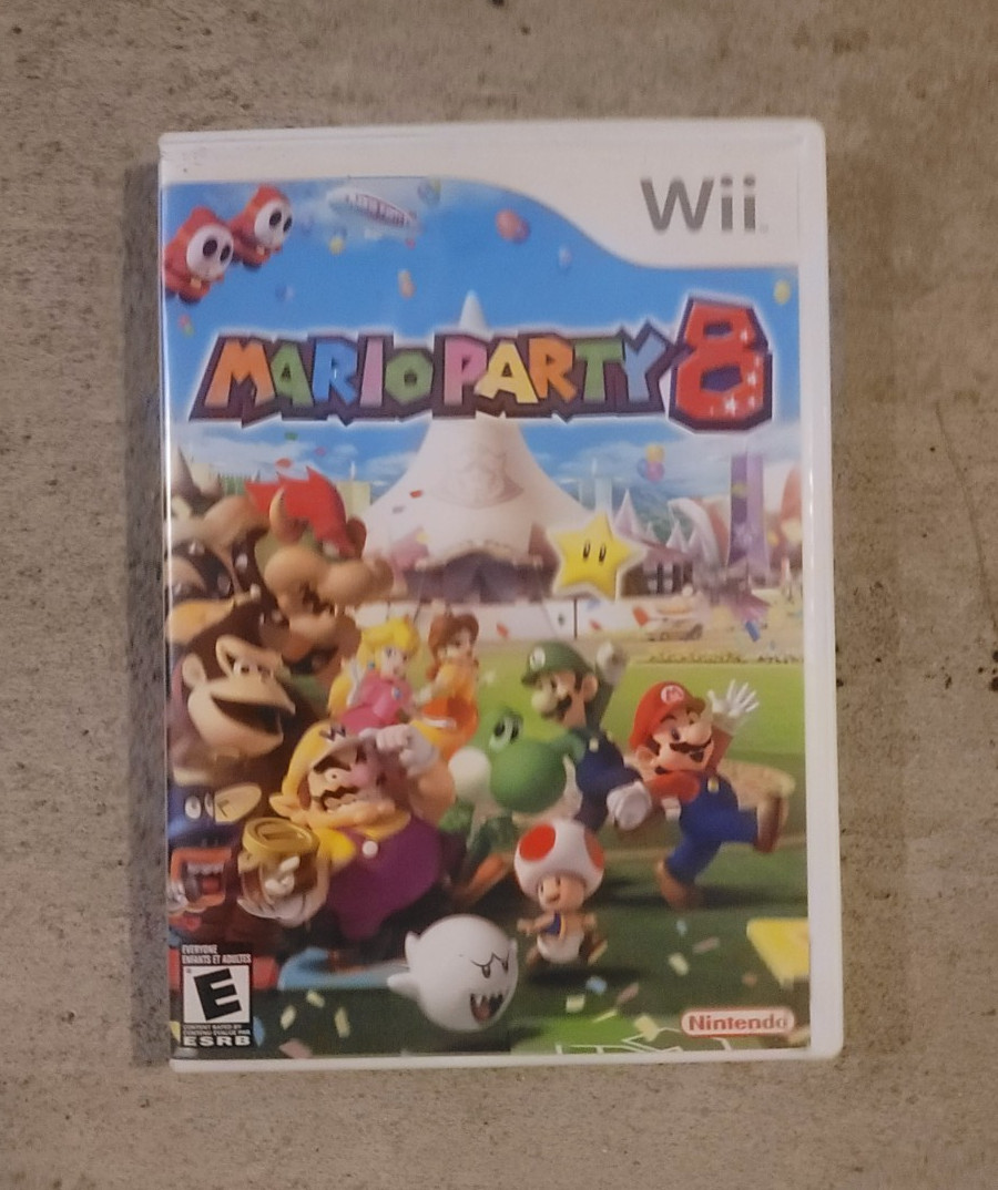 Nintendo Mario Party 8 (Nintendo Wii) Manual Included – Mario Party Series