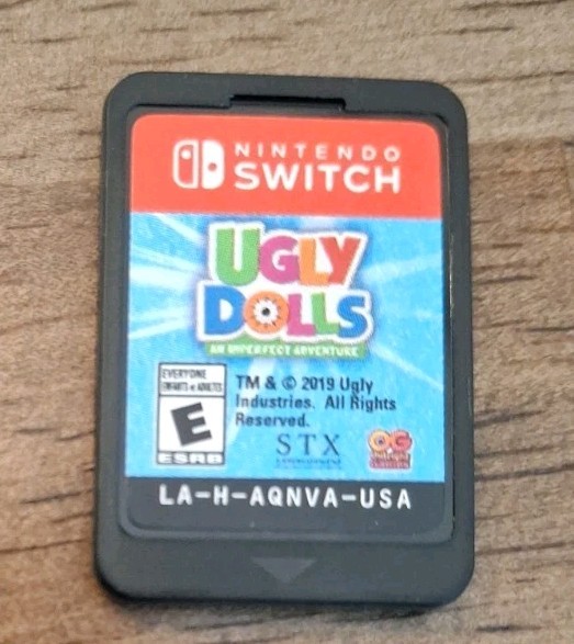 Ugly Dolls Game Nintendo Switch. Case & Cartridge. Rated E-Everyone