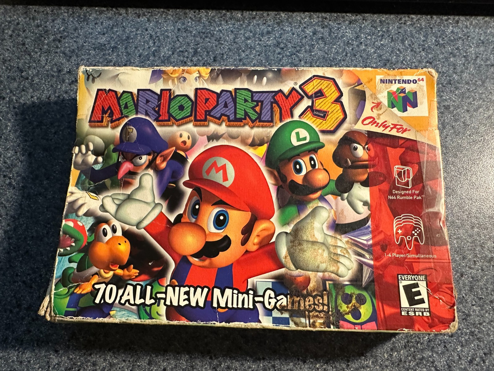 Mario Party 3 with Box for Nintendo 64 (N64)