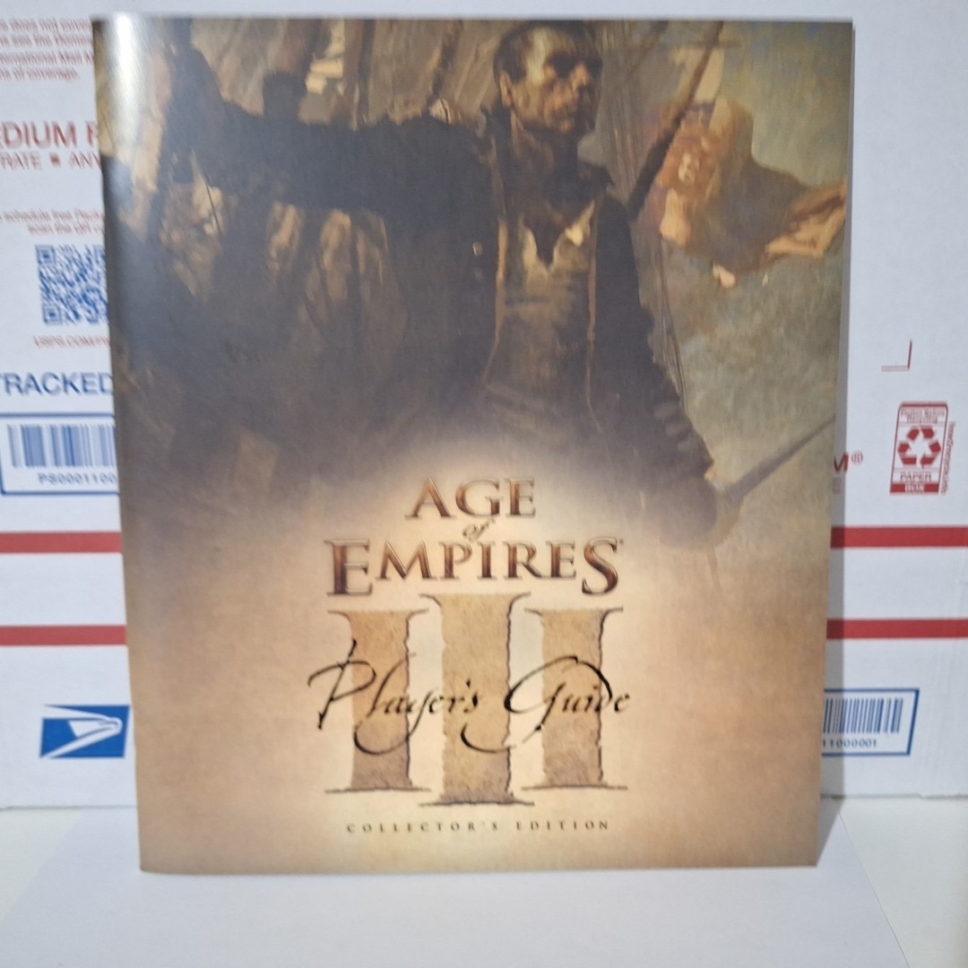 Age of Empires III 3 Collectors Edition PC Microsoft Games Big Box **No Game