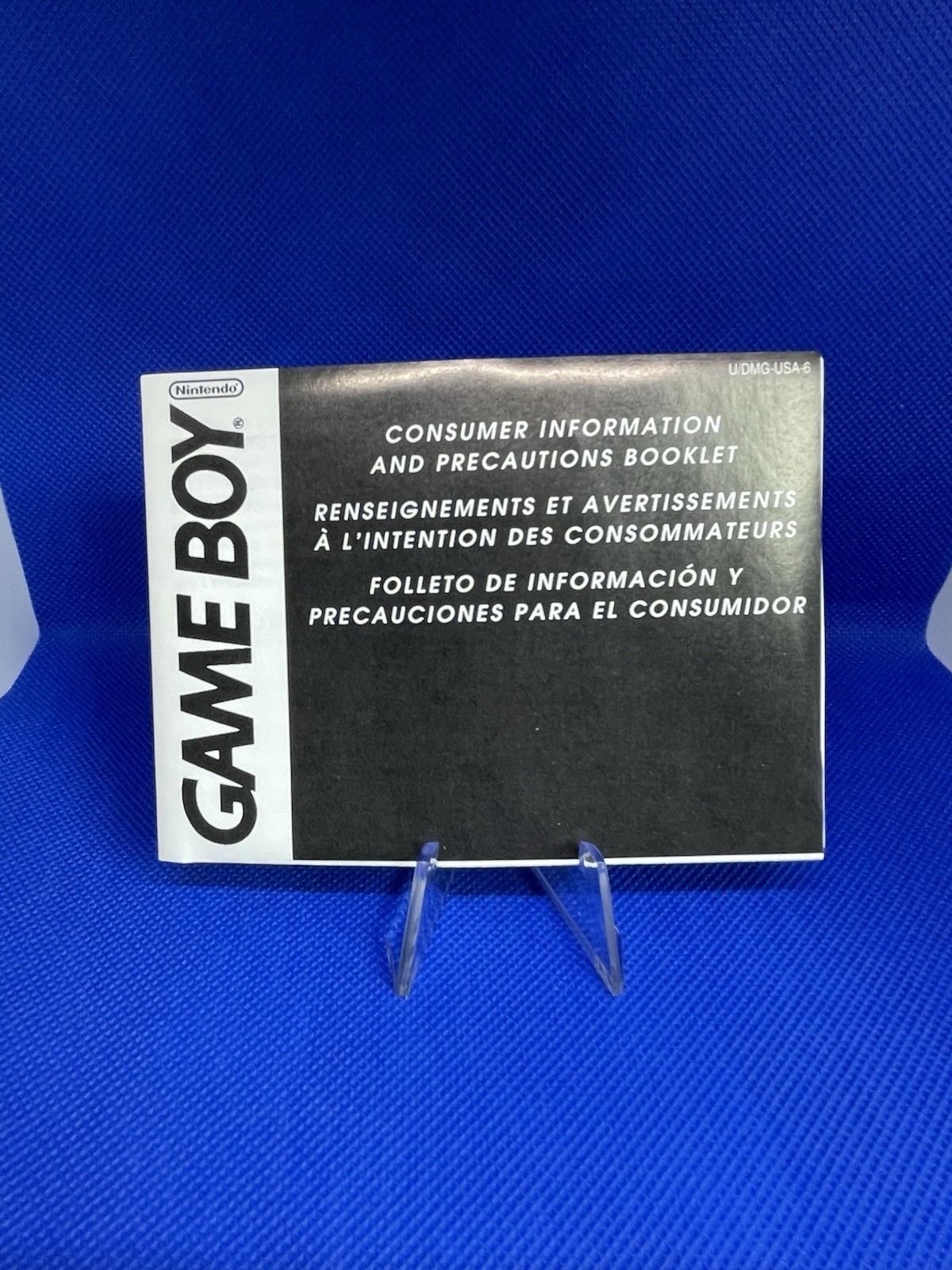 Pokemon Blue Version Complete Box Nintendo GameBoy Authentic CIB