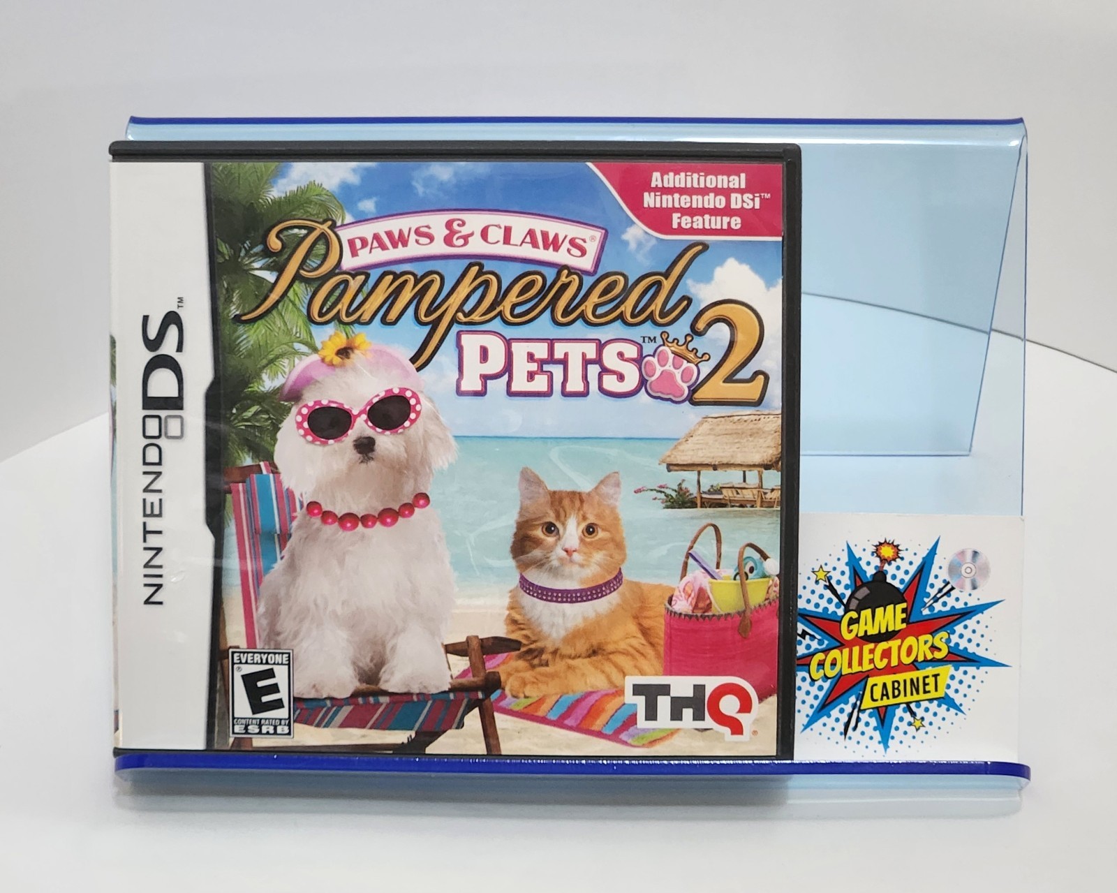 Paws & Claws: Pampered Pets 2 (Nintendo DS, 2009) Game CIB Complete Tested Retro