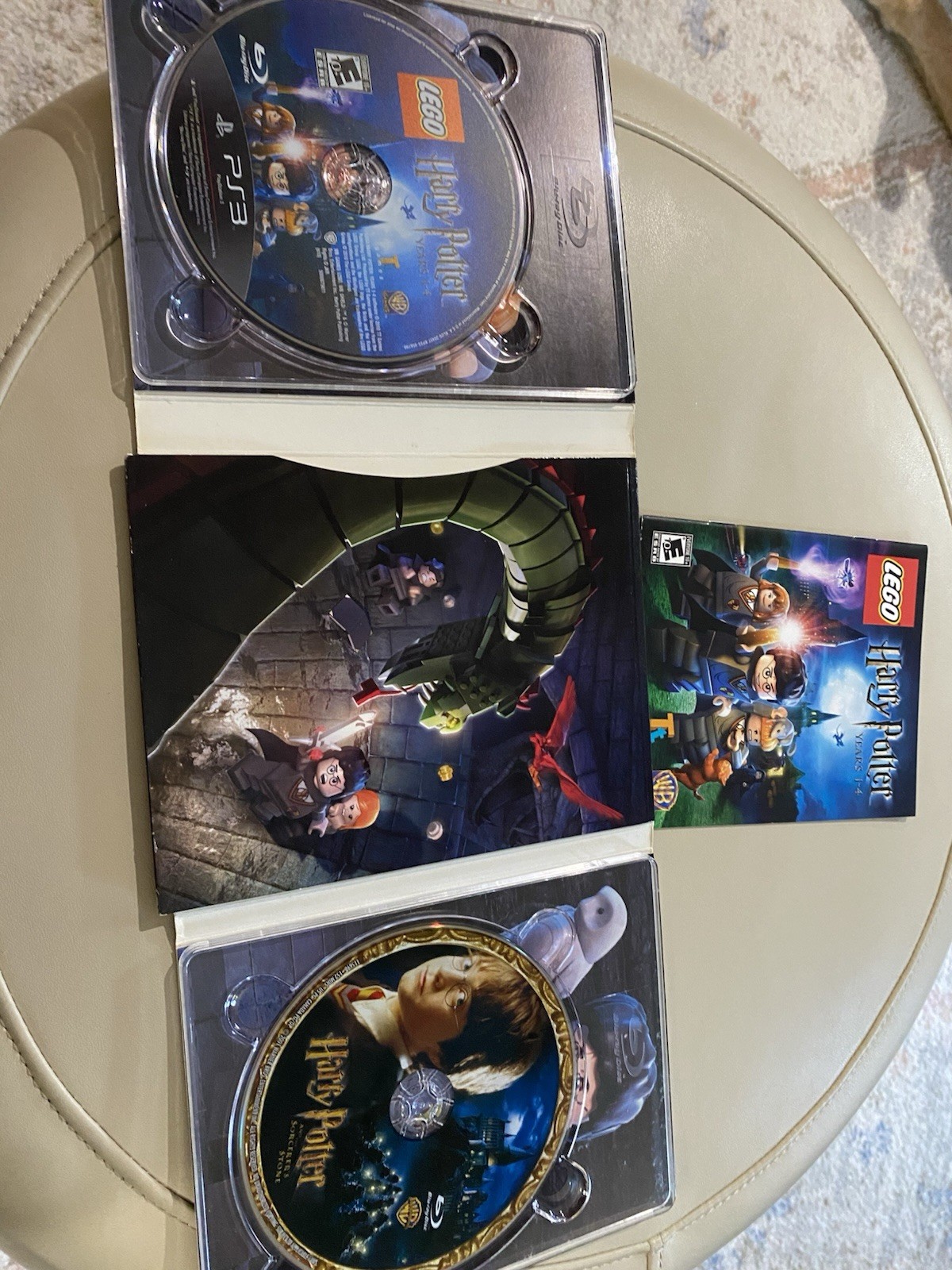 LEGO Harry Potter: Years 1-4 Sony PS3 Complete w Game and Movie- Rare Edition