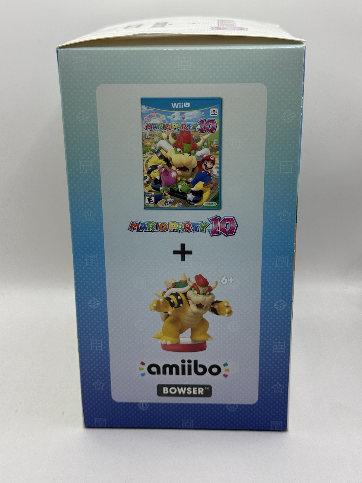 Nintendo Mario Party 10 Wii U Bowser Amiibo Big Box Edition Sealed New RARE!