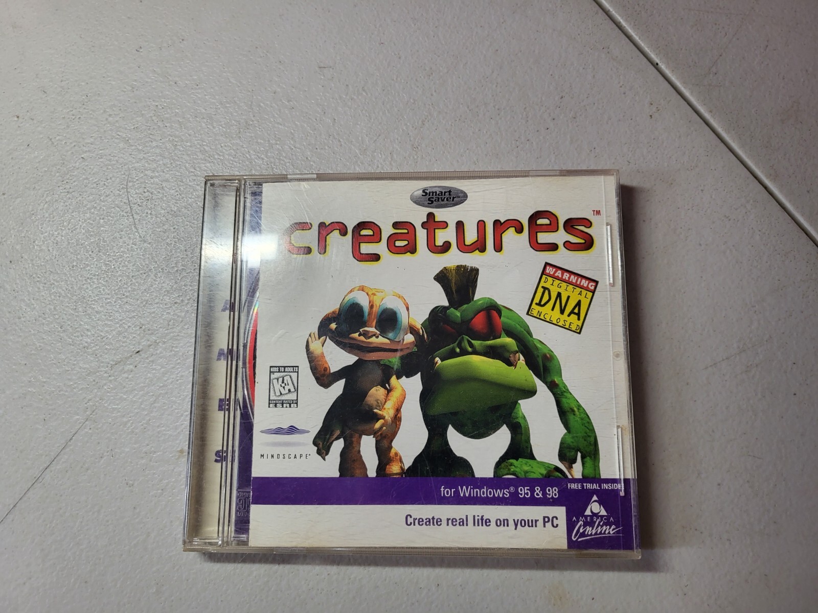 Creatures Virtual Pet PC, CD-ROM, Windows 95, The Learning Co., 1998 Softkey