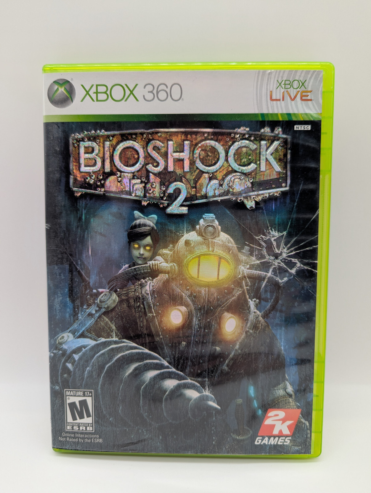 BioShock 2 (Microsoft Xbox 360, 2010) GOOD W/MANUAL! MAIL IT TOMORROW!
