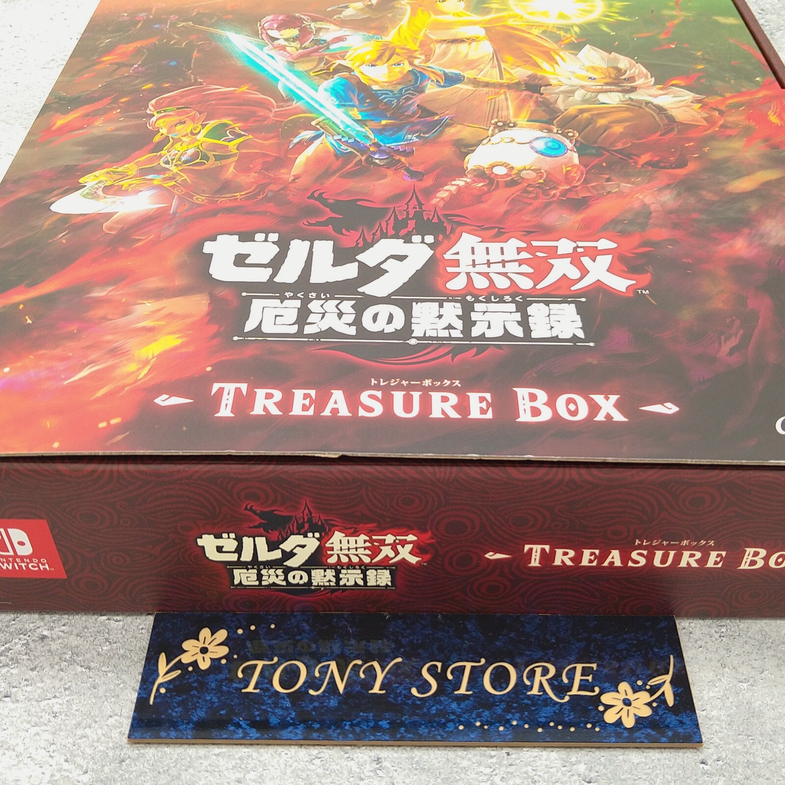 Nintendo Switch Hyrule Warriors Age Of Calamity Treasure Box Limited Japan Game