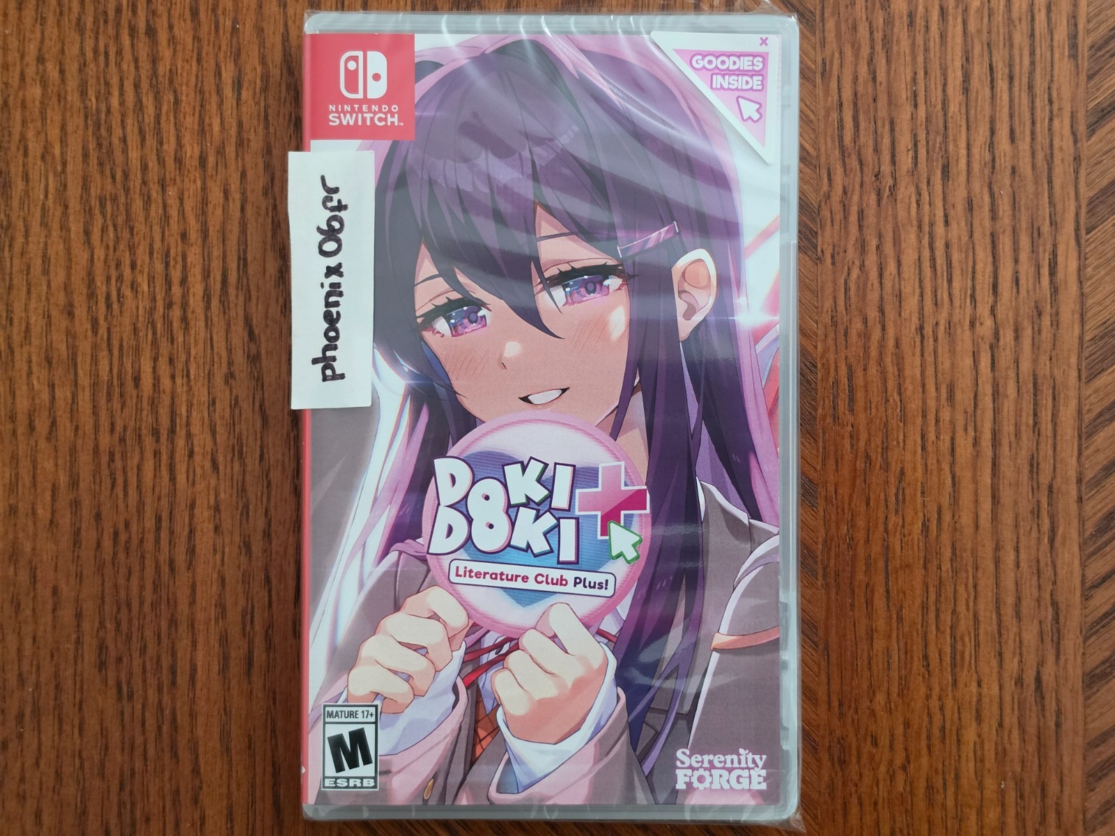 New! Doki Doki Literature Club! Yuri’s Convention Exclusive (Nintendo Switch)