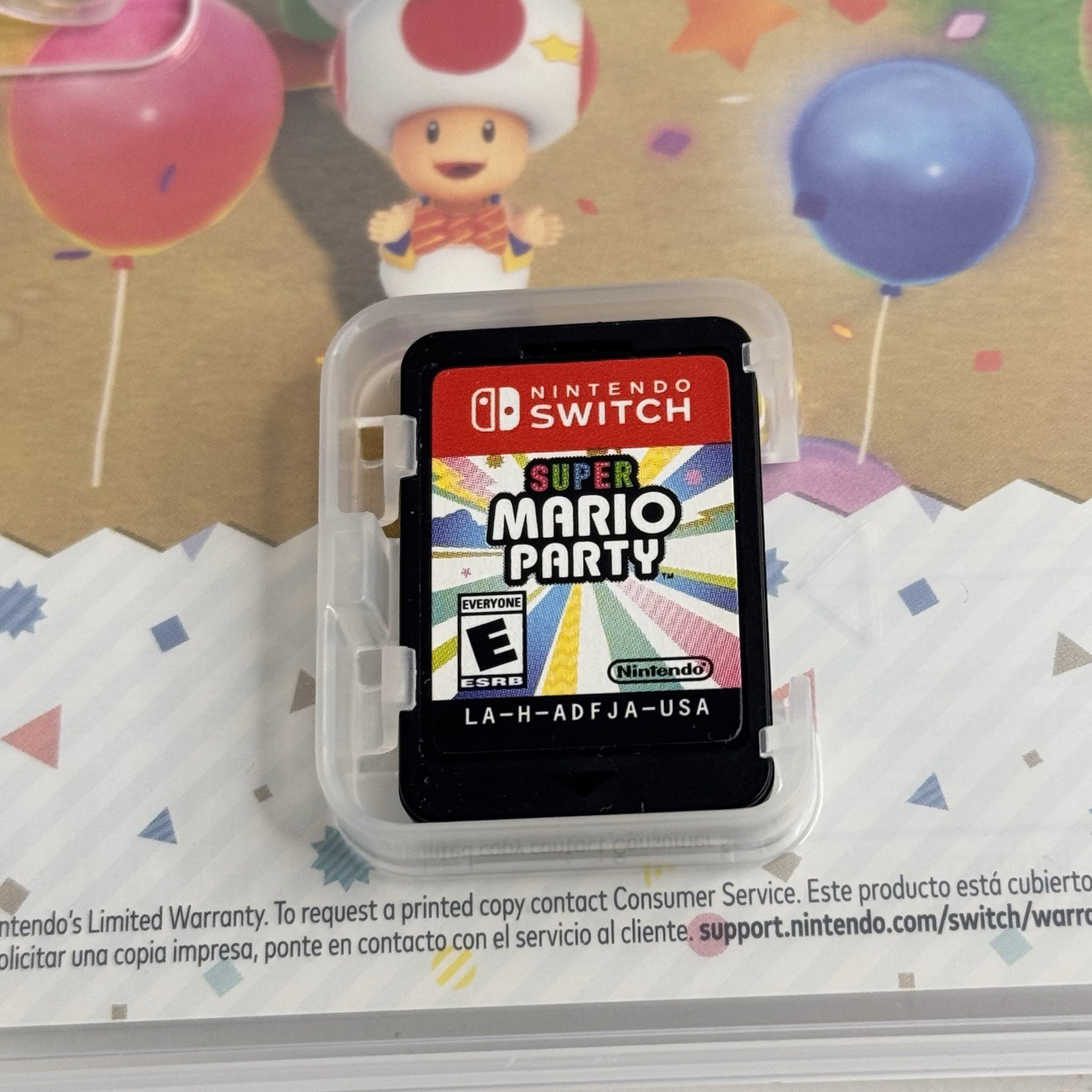 Super Mario Party (Nintendo Switch, 2018) Complete In Box – Tested & Working