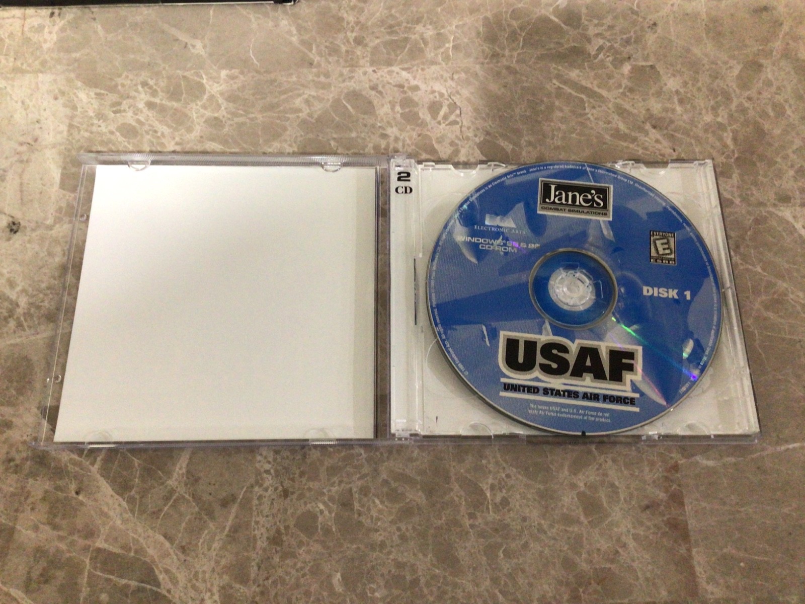 USAF United States Air Force PC 1999 Big Box Combat Simulator Windows 98 & 95