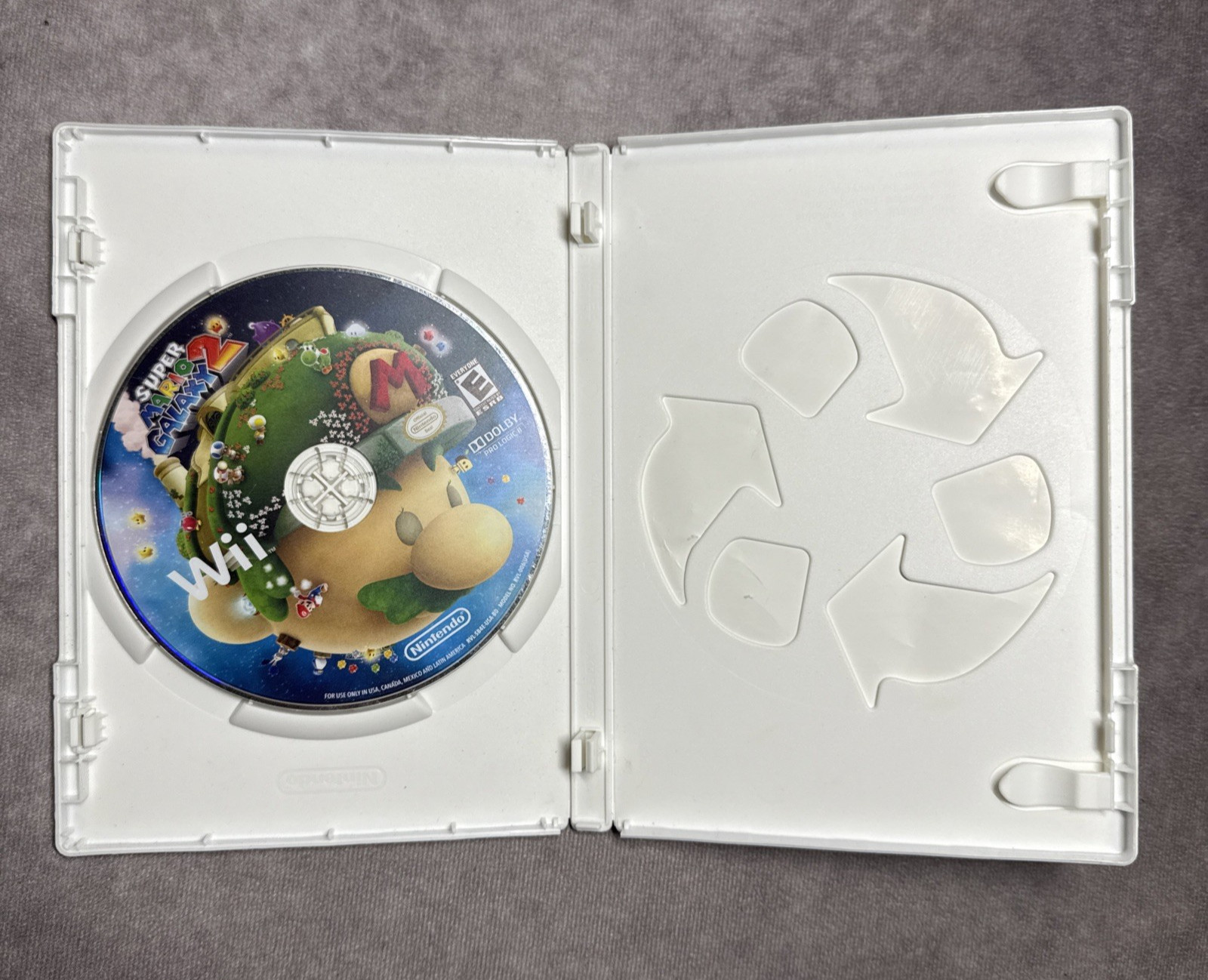 Super Mario Galaxy 2 Nintendo Wii RVL-P-SB4E Game 2010 E-Everyone
