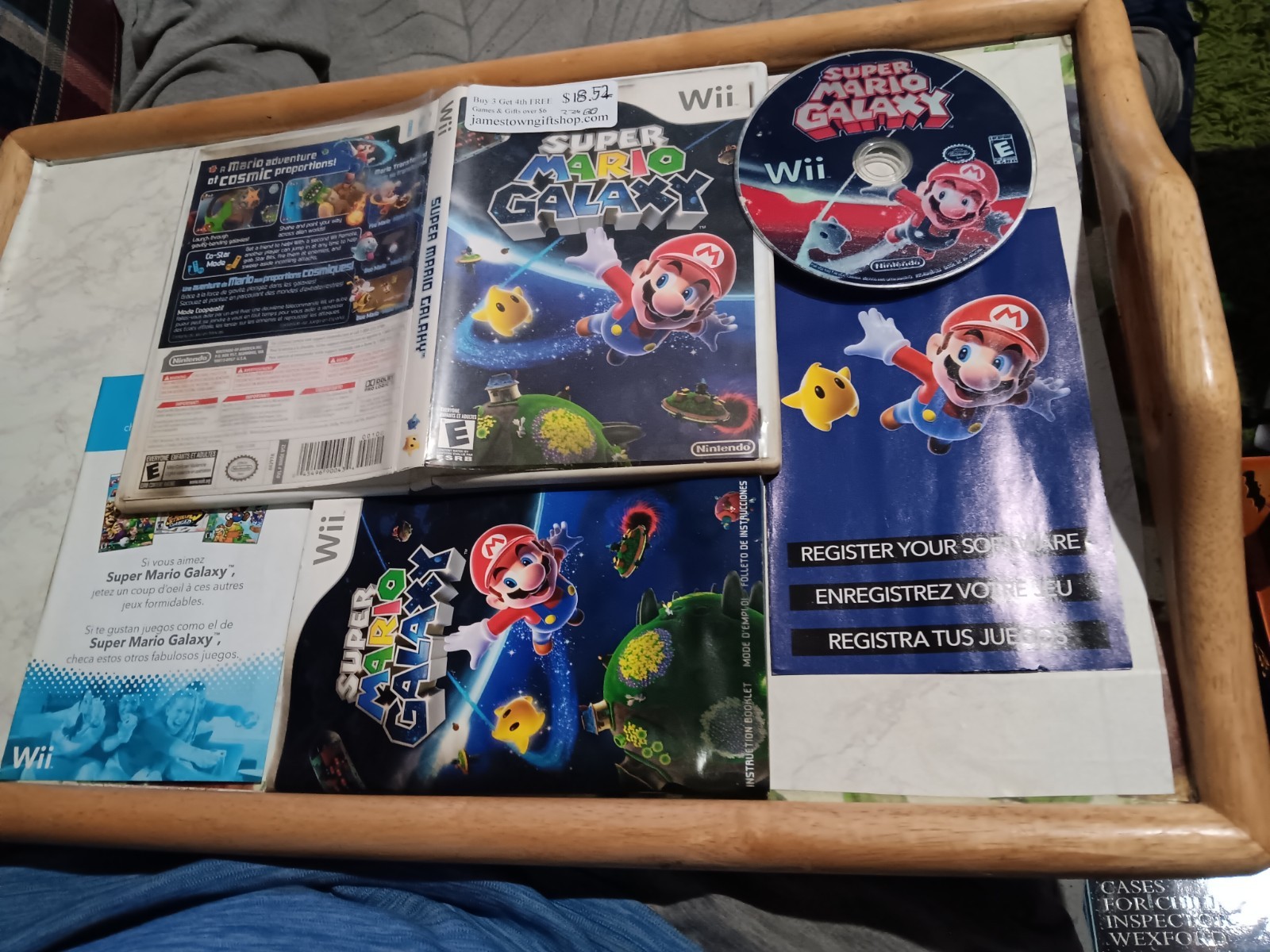 Super Mario Galaxy 1 Tested Nintendo Wii Video Game