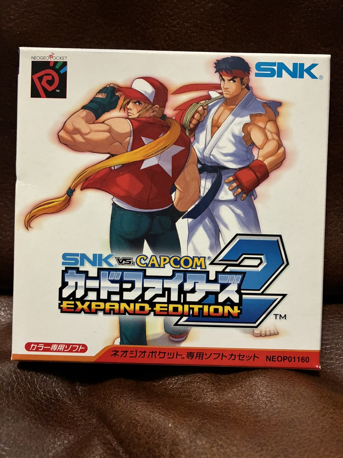 SNK vs Capcom Cardfighters Clash 2 Neo Geo Pocket CIB w/Phone Card NGP01160 NGPC