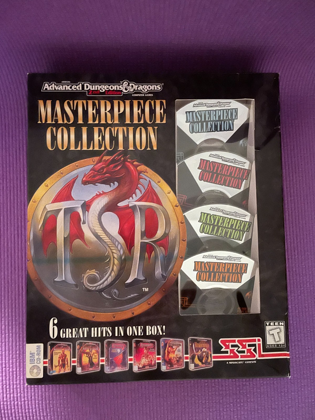 Advanced Dungeons & Dragons 2nd Edition Masterpiece Collection TSR PC 1995 CIB