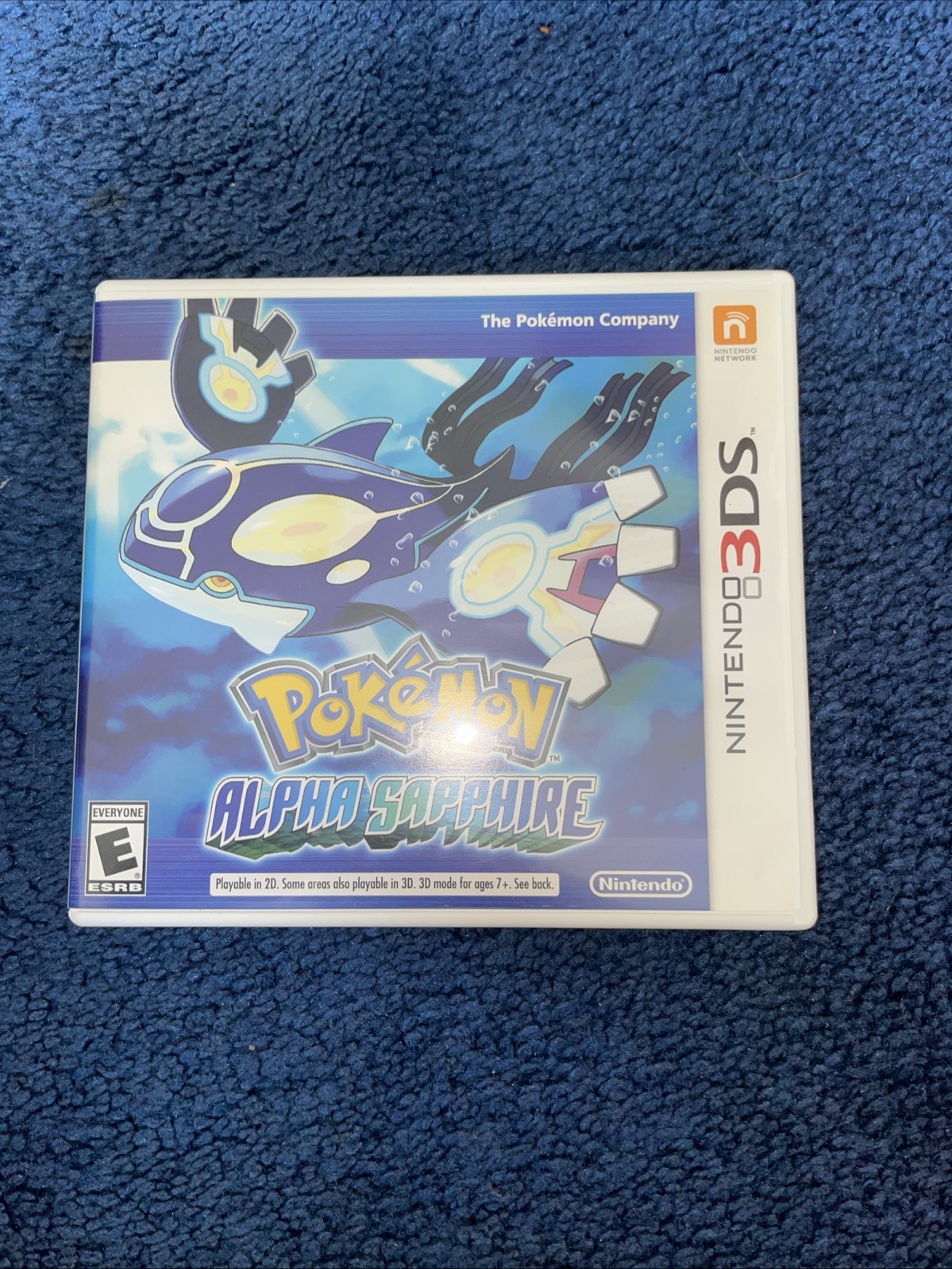 Pokemon Alpha Sapphire (Nintendo 3DS) – Authentic Cartridge & Case CIB
