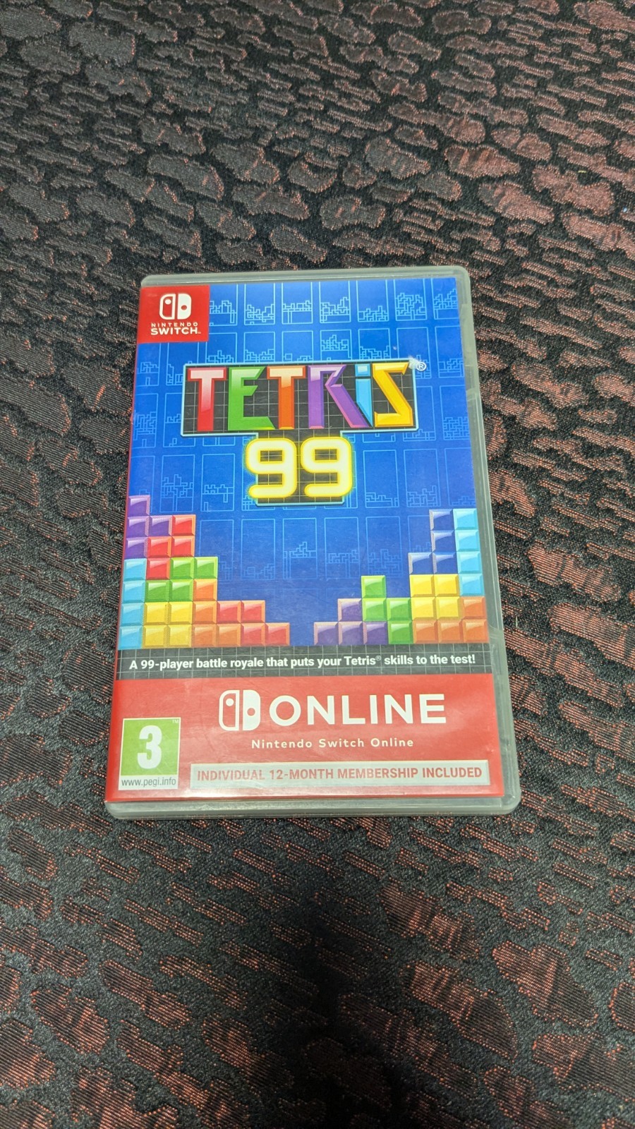 Tetris 99 Nintendo Switch Game PAL Used