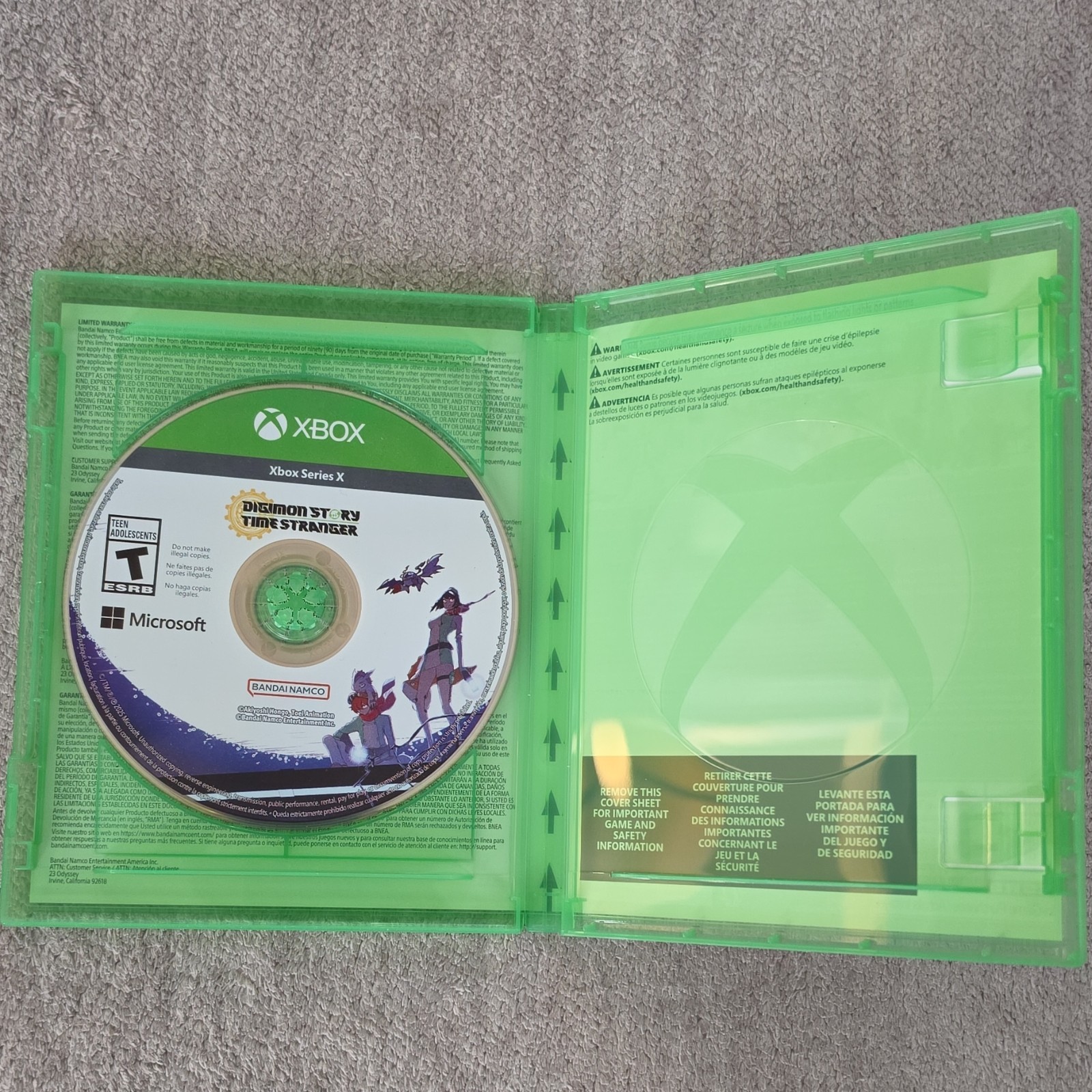 Bandai Namco Digimon Story: Time Stranger Role Playing T Teen Xbox Series X
