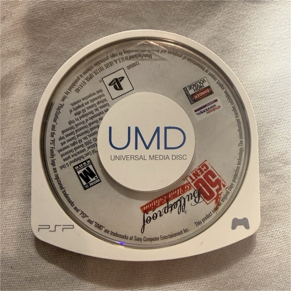 Sony Computer Entertainment 50 cent Bullet proof g-unit edition PSP- UMD