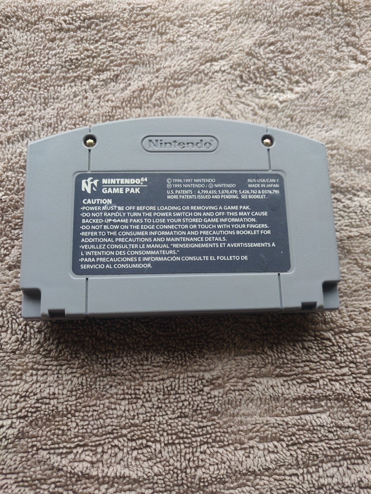 Authentic Original N64 „Gauntlet Legends“ Game Manual Lot Working Nintendo 64