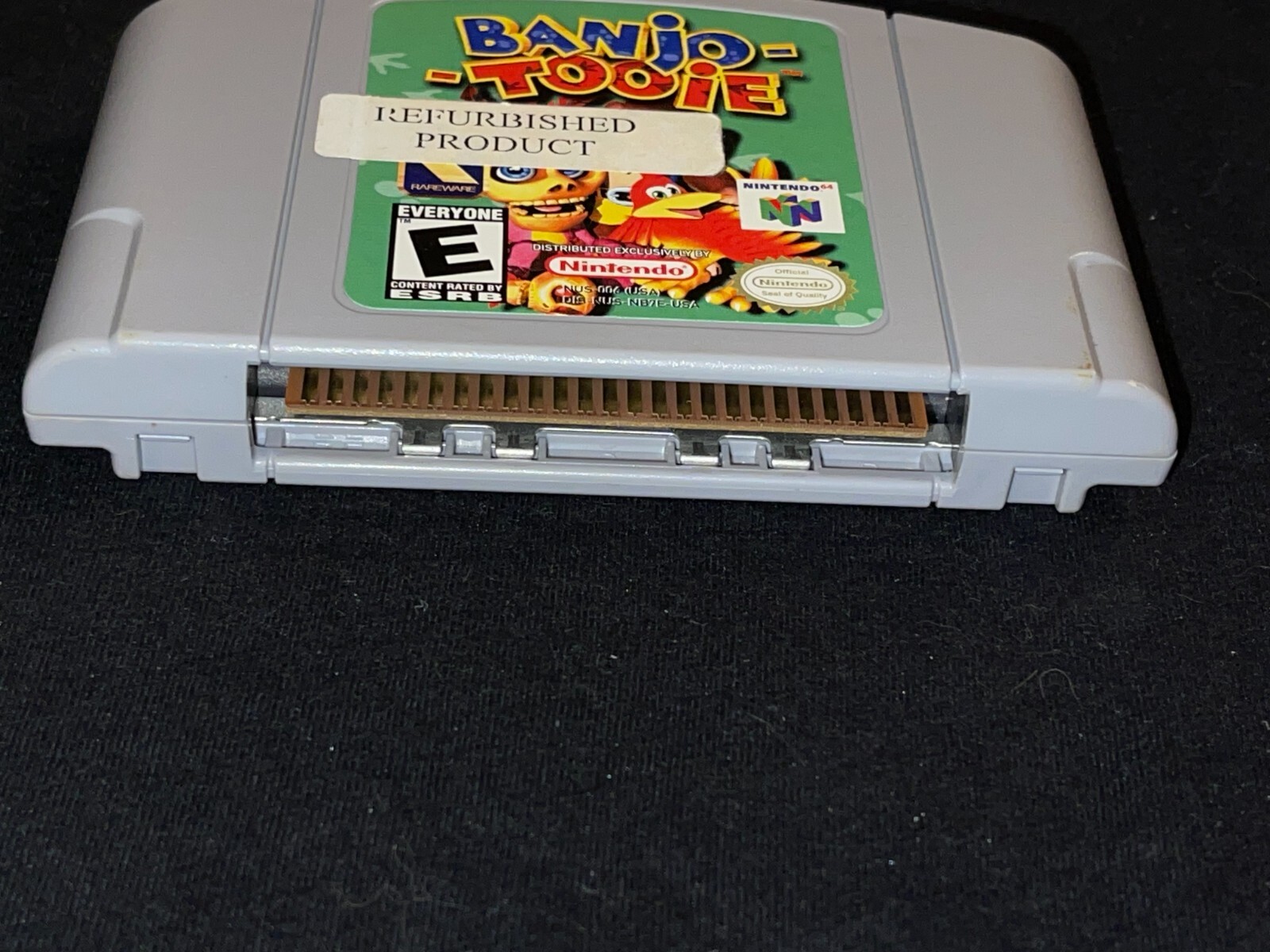 Banjo-Tooie (Nintendo 64, 2001) NFR Not For Resale Cleaned Tested Authentic N64