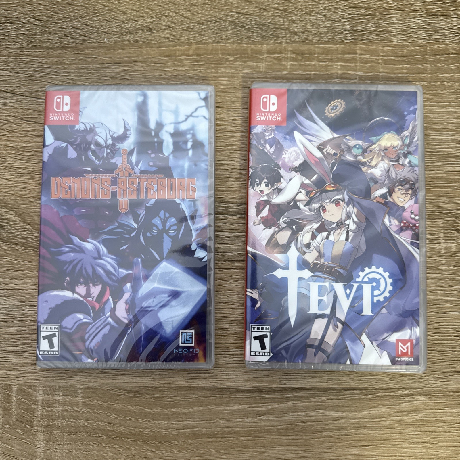 Tevi And Demons Of Asteborg Bundle For Nintendo Switch.