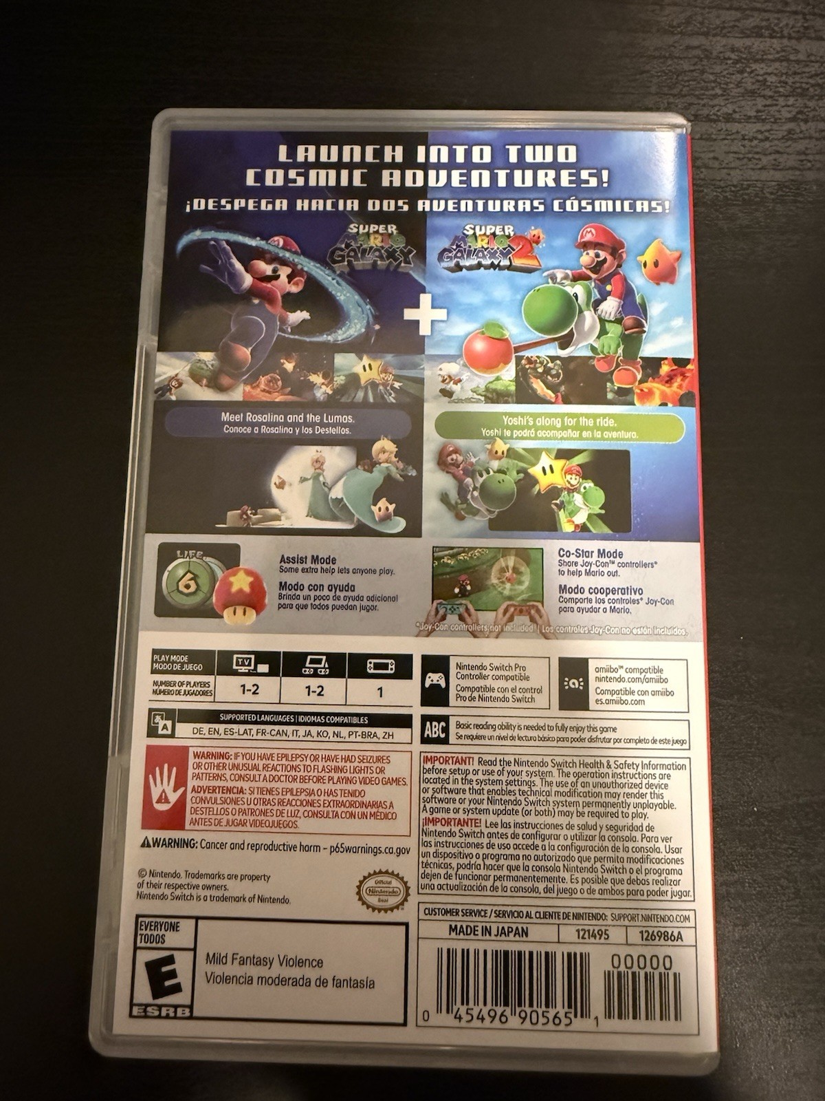 Super Mario Galaxy + Super Mario Galaxy 2 – Nintendo Switch