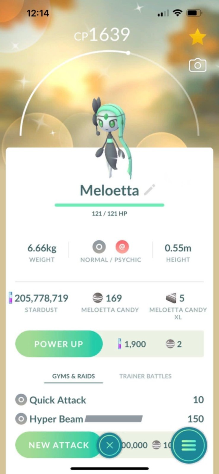RARE SHINY MELOETTA POGO | CUSTOM OT | PoGo Home Transfer