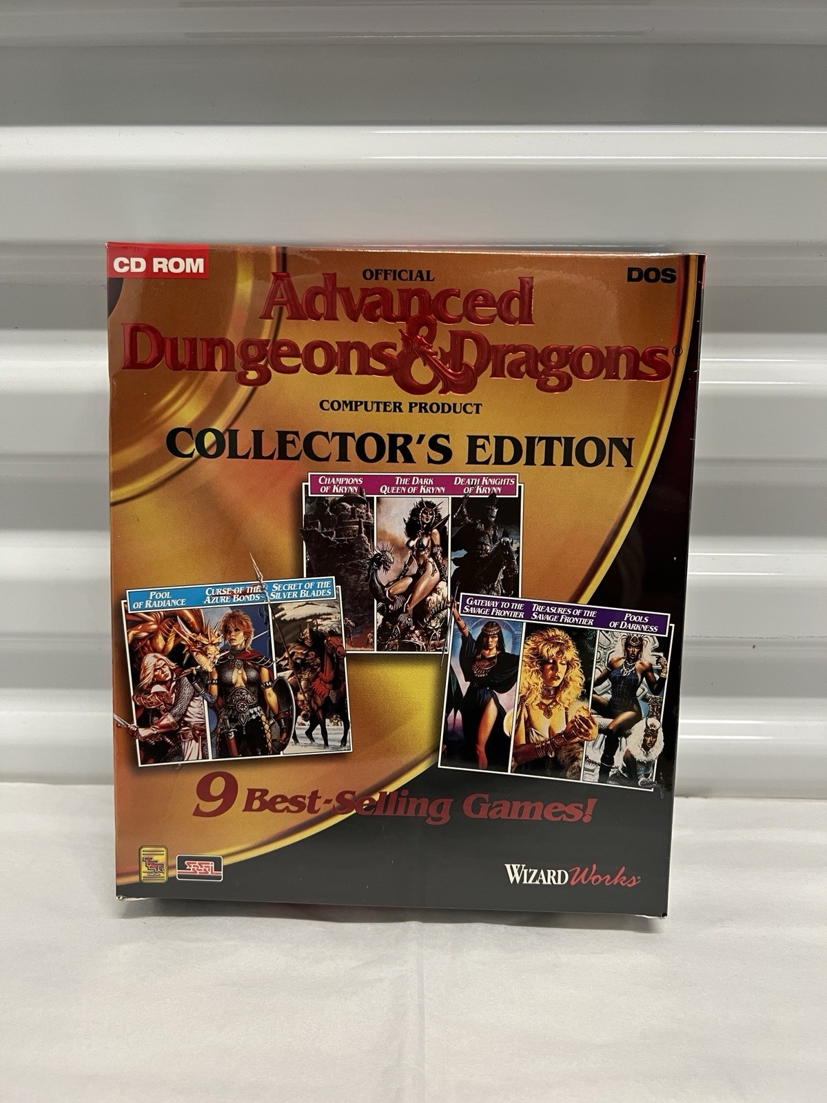 AD&D Collector’s Edition 9 Games PC Big Box (1994) Factory Sealed