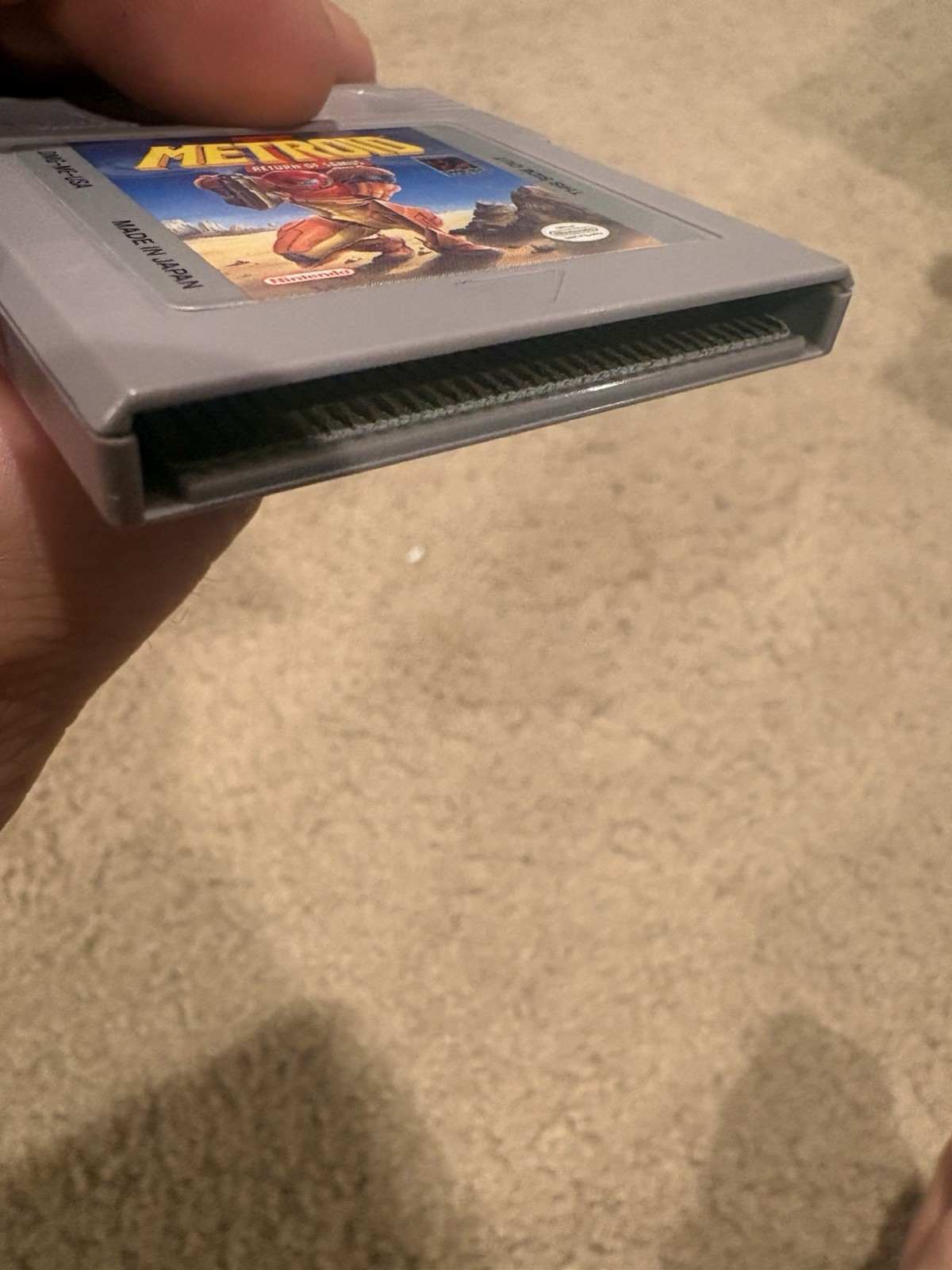 Metroid II Return Of Samus Gameboy Game