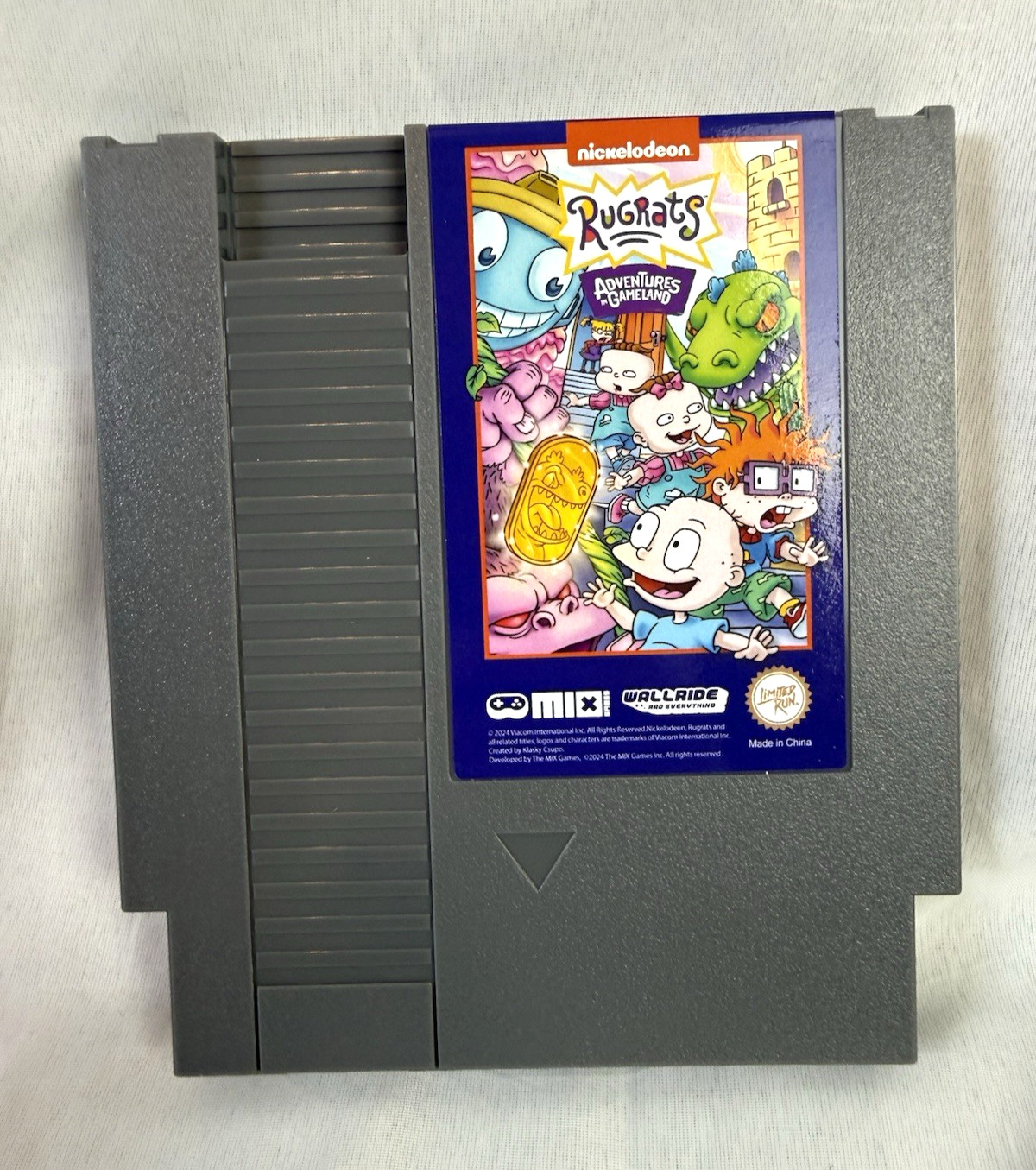 Rugrats Adventures in Gameland V1 NES Nintendo Limited Run Games – Complete!