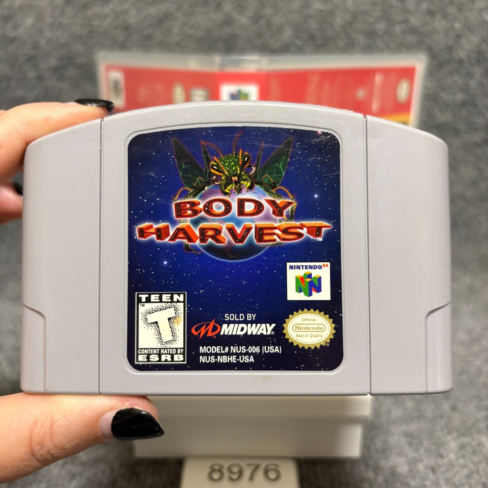 Body Harvest Nintendo 64 Cartridge & Case Tested Works