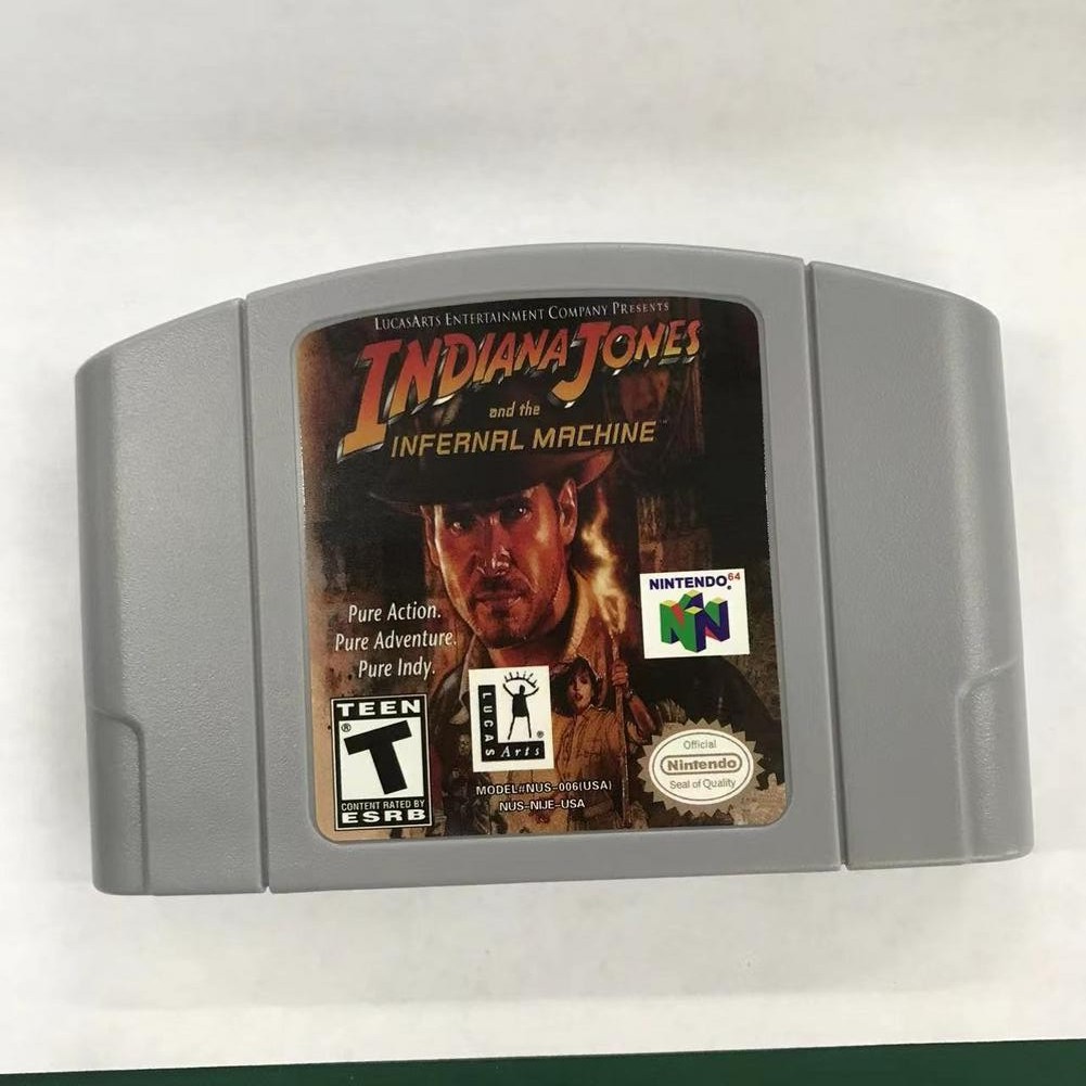Indiana Jones and the Infernal Machine – Nintendo 64 (N64) Best price