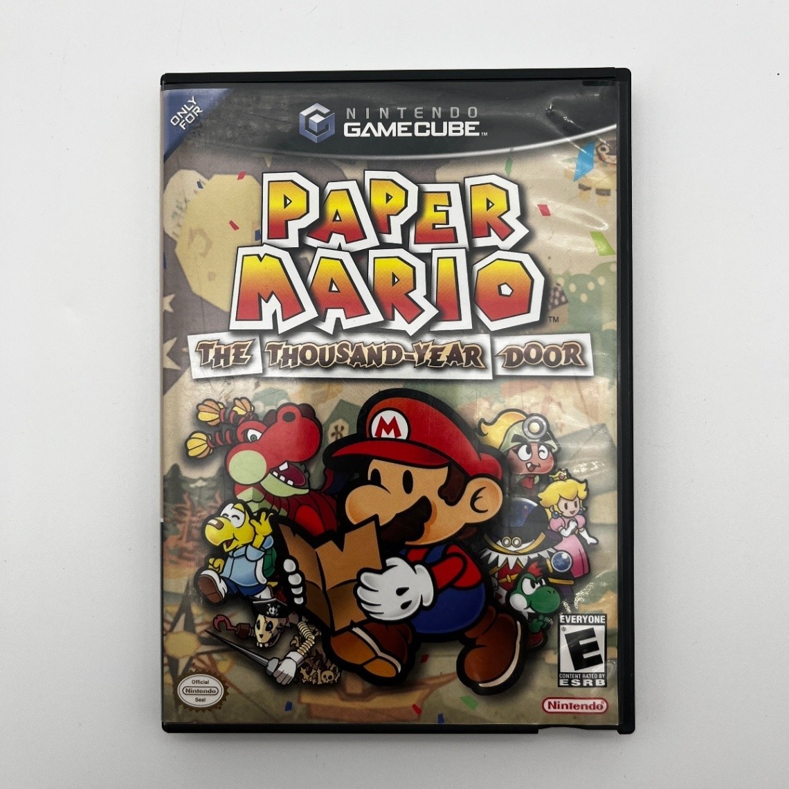Paper Mario The Thousand-Year Door Nintendo GameCube Authentic Tested No Manual
