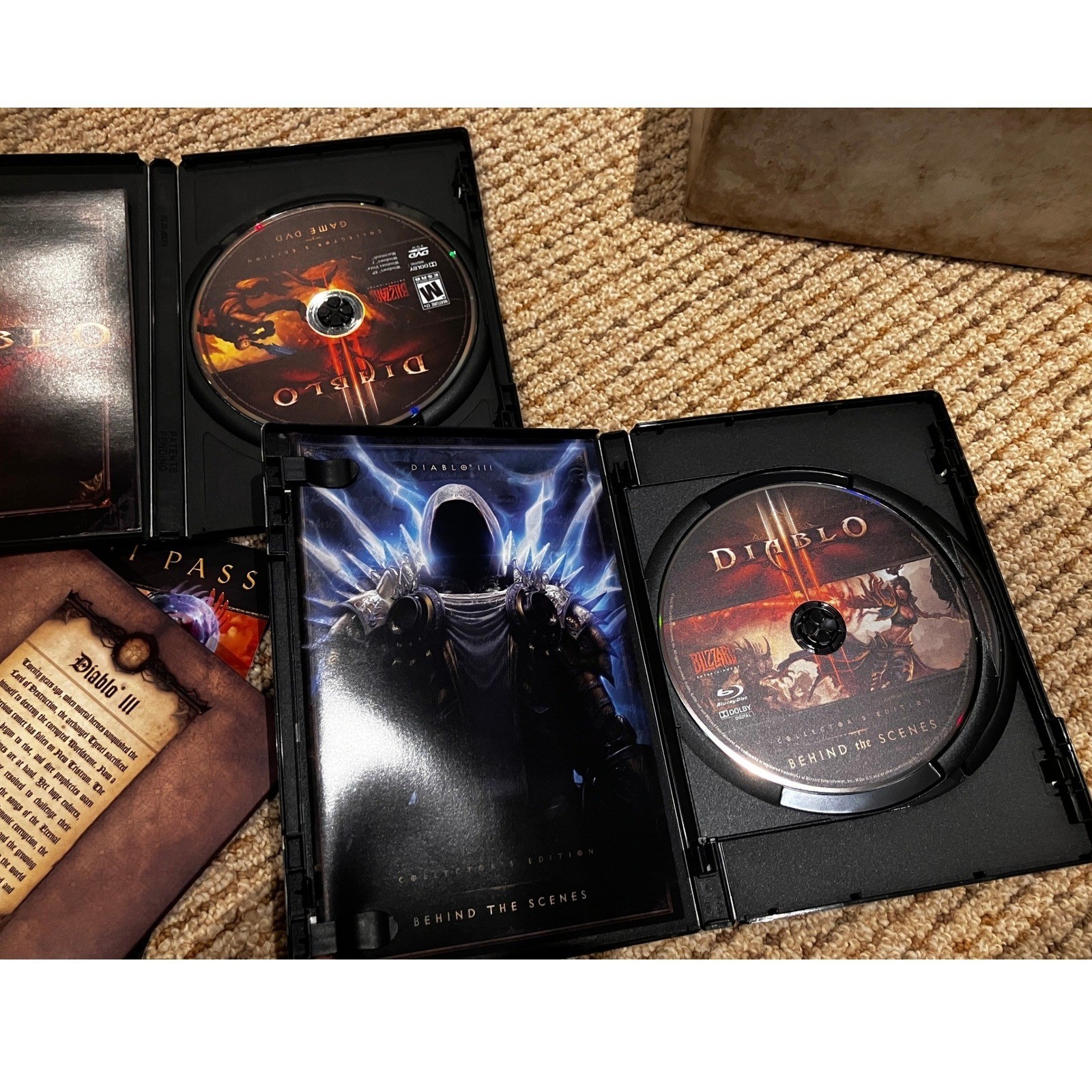 Diablo III & Reaper of Souls Collector’s Edition PC Blizzard Big Box Set Bundle