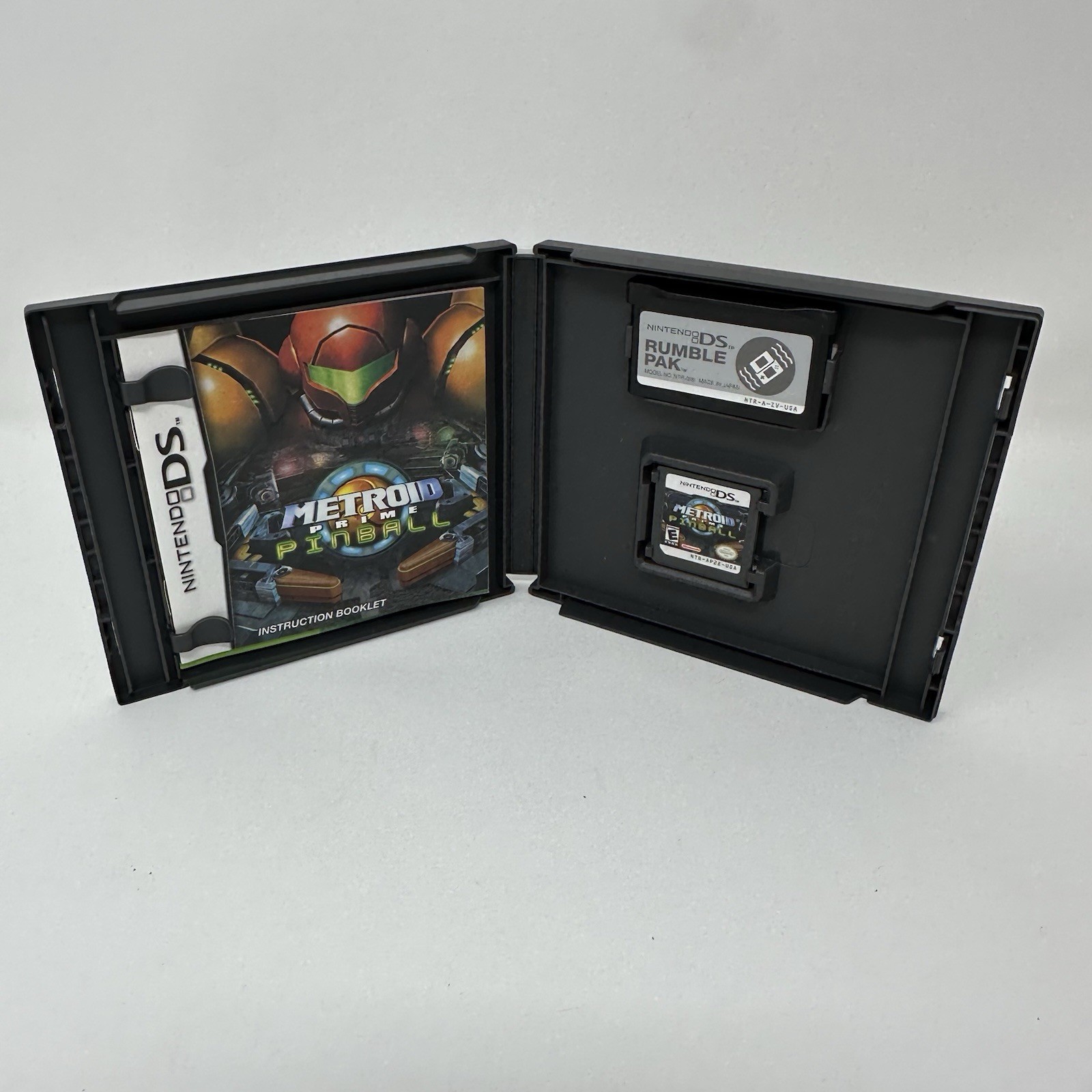 Metroid Prime: Pinball Complete W/ Rumblepack !(Nintendo DS, 2005)