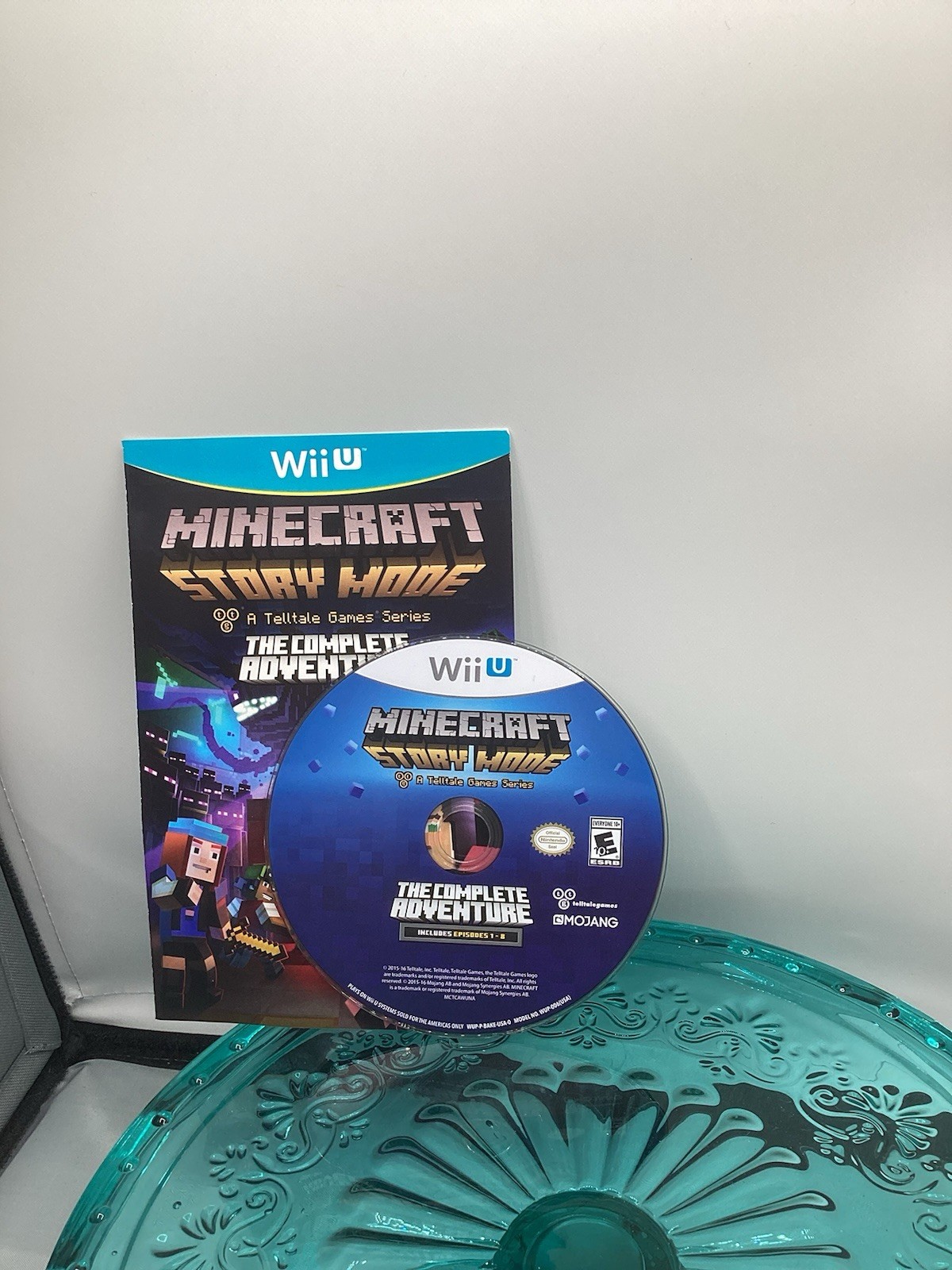 Minecraft Story Mode: The Complete Adventure (Nintendo Wii U, 2016) DISC ONLY