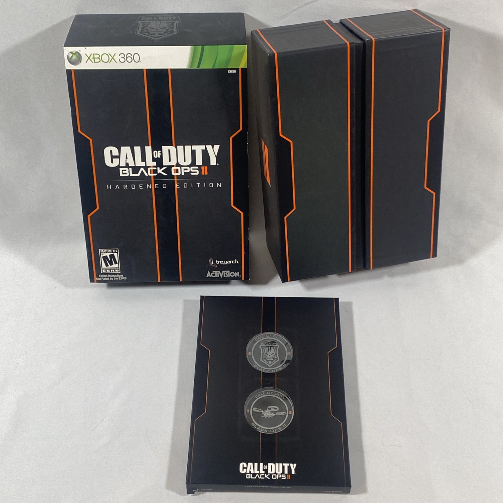 Call of Duty: Black Ops II 2 – Hardened Edition Xbox 360 Empty Box & Coins Only