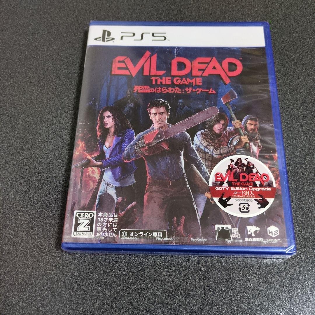 Evil Dead The Gamed JP ver Japanese ver with Case Disc Loose Game PS5 Used Teste