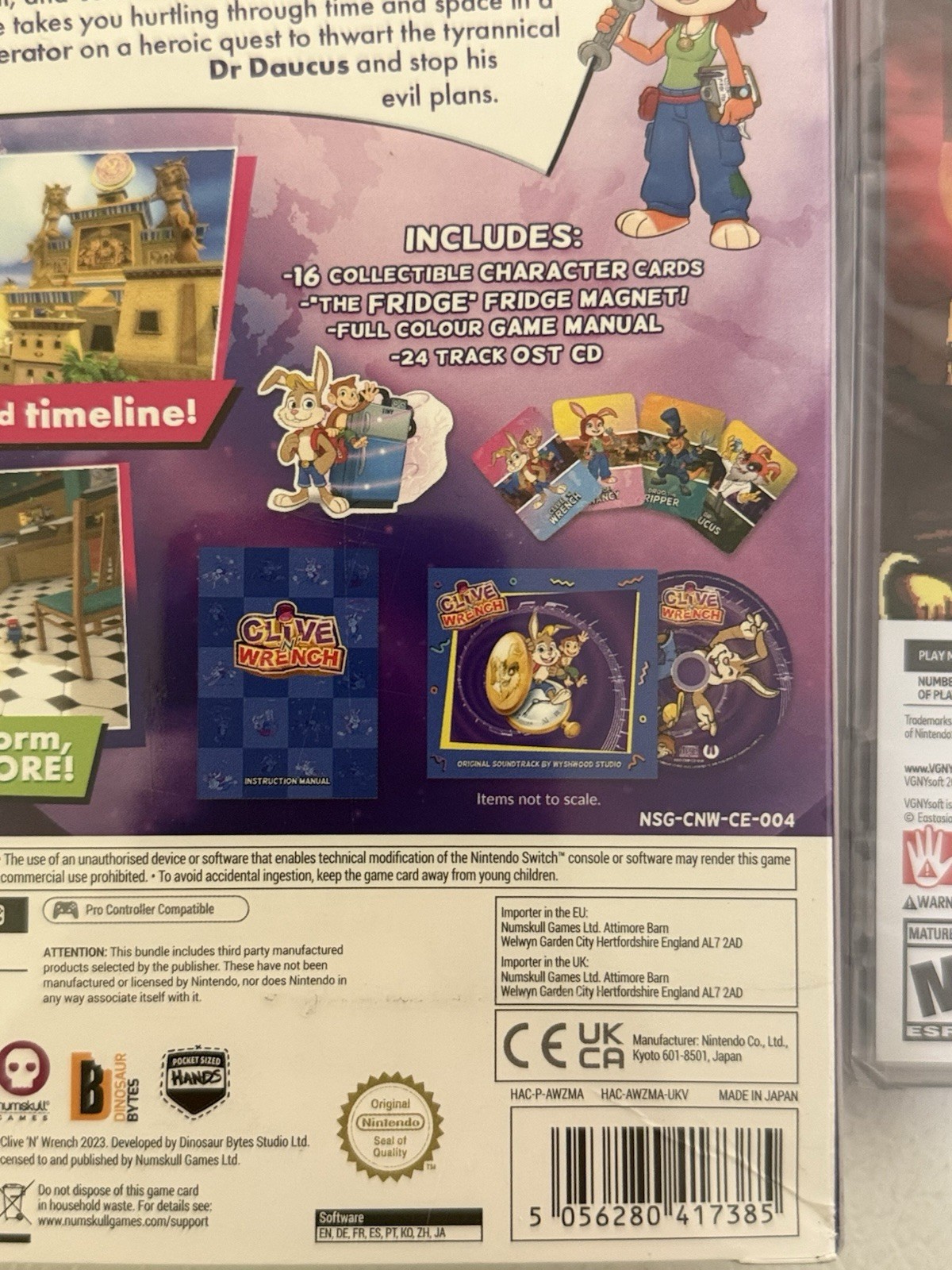 Switch Collectors Bundle Demoniaca, Clive and Wrench, Akiba’s Trip All New Seal