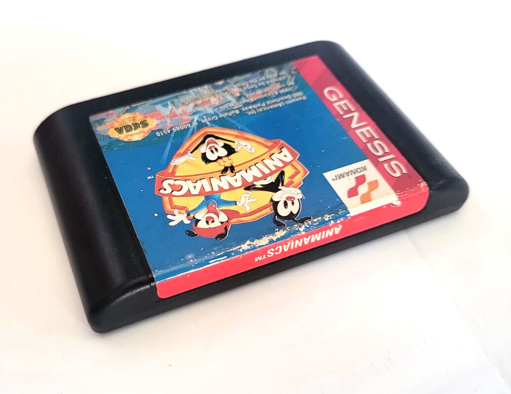 Animaniacs (Sega Genesis 1994) In Preowned Condition Untested: In Fair Condition