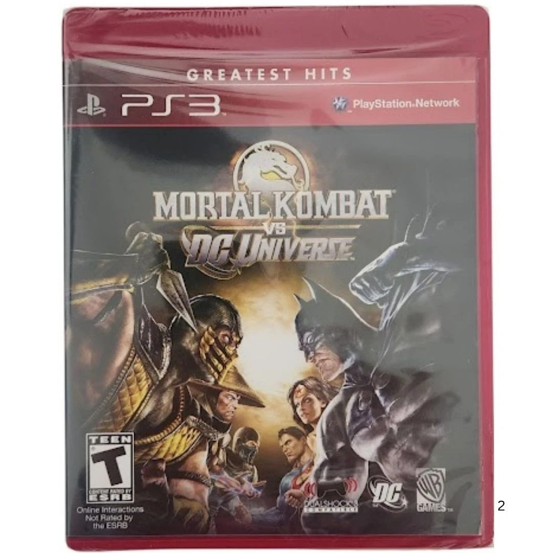 Mortal Kombat Komplete Edition + vs. DC Universe (Greatest Hits)Brand New Bundle