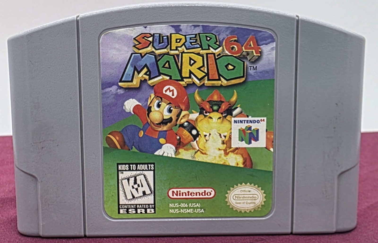 Super Mario 64 For Nintendo 64 Authentic & Tested 1996