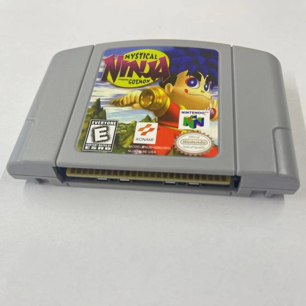 Mystical Ninja Starring Goemon – Nintendo 64 (N64) Near mint Hard to find