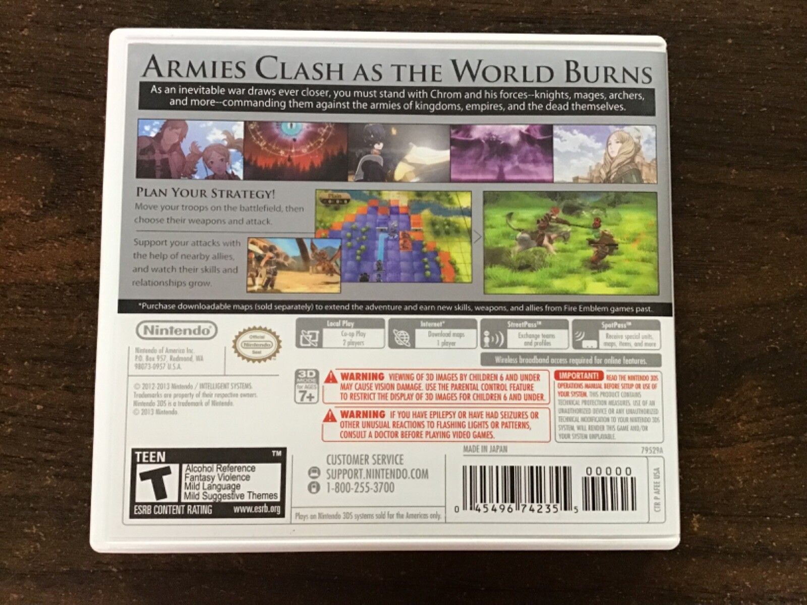 Nintendo 3DS FIRE EMBLEM Awakening Birthright POKEMON Moon Alpha Sap LOT NO GAME